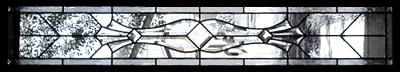 leaded glass Transom KS413