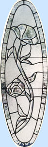 oval rose door