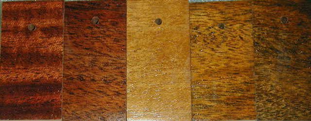 Stain choices