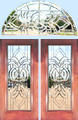 CHBD3LE leaded glass bevel entry