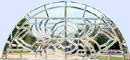 Custom leaded glass chbd3s arch window