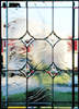 STARPN2 custom leaded beveled glass window