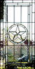 Texas Star leaded glass bevel panel
