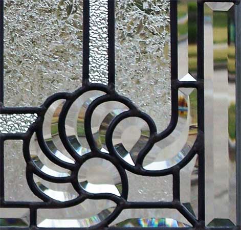 Custom leaded glass AB21 bevel set