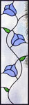 tulip custom leaded glass sidelight window