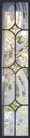 Custom leaded glass beveled sidelight window