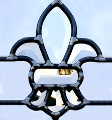 Fleur de Lis bevel set