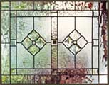 C1P custom leaded beveled glass window