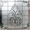 CHBD3SGC large leaded glass bevel window