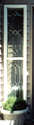 leaded glass sidelight panel