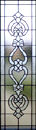 PRIVACY custom leaded glass window