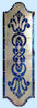 stained glass leaded glass Victorian panel
