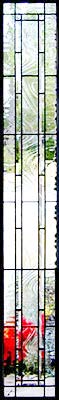 leaded glass panel