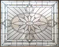 Big120 Victorian style leaded glass window