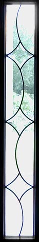 leaded glass panel