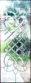 leaded glass bevel panel