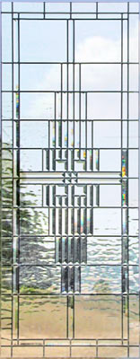 leaded glass Window custom glass design