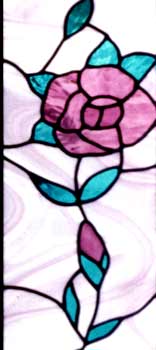 leaded glass panel