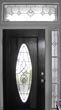 leaded glass entry