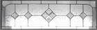 leaded glass transom