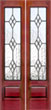 leaded glass sidelight