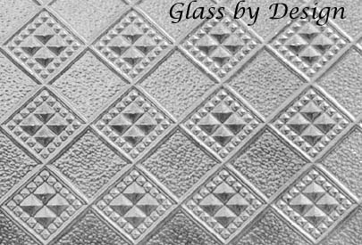 Clear textured glass