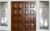 CH690E leaded beveled glass bevel entry