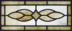 Custom leaded glass transom window window
