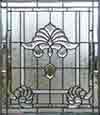 AB03P6 custom leaded glass AB03P6 beveled window