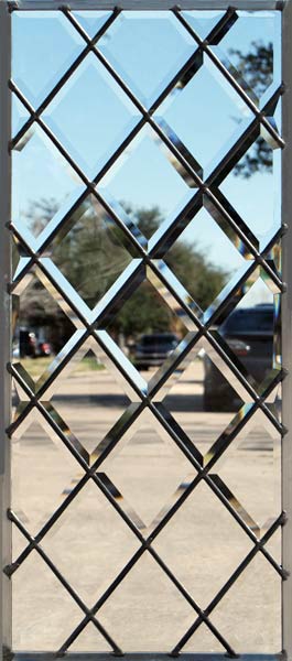 all beveled diamonds window