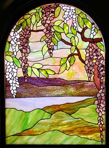 Stained Glass Landscape Patterns