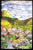King of Glory custom religious stained glass windows