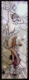 Day Spa leaded glass custom window