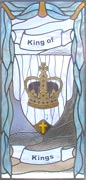 Sons of Israel custom stained and leaded glass window