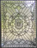 UPSTAIRSBEDP custom Victorian style leaded glass window