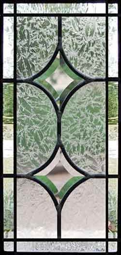 Leaded Glass Vertical Windows Custom, Stained Glass Door Sidelight Patterns