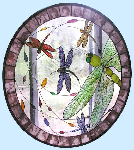 Stained Glass Dragonfly
 Paradise patterns